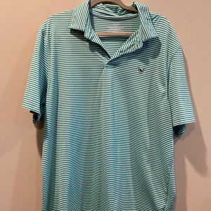 Vineyard Vines Striped performance polo - XL